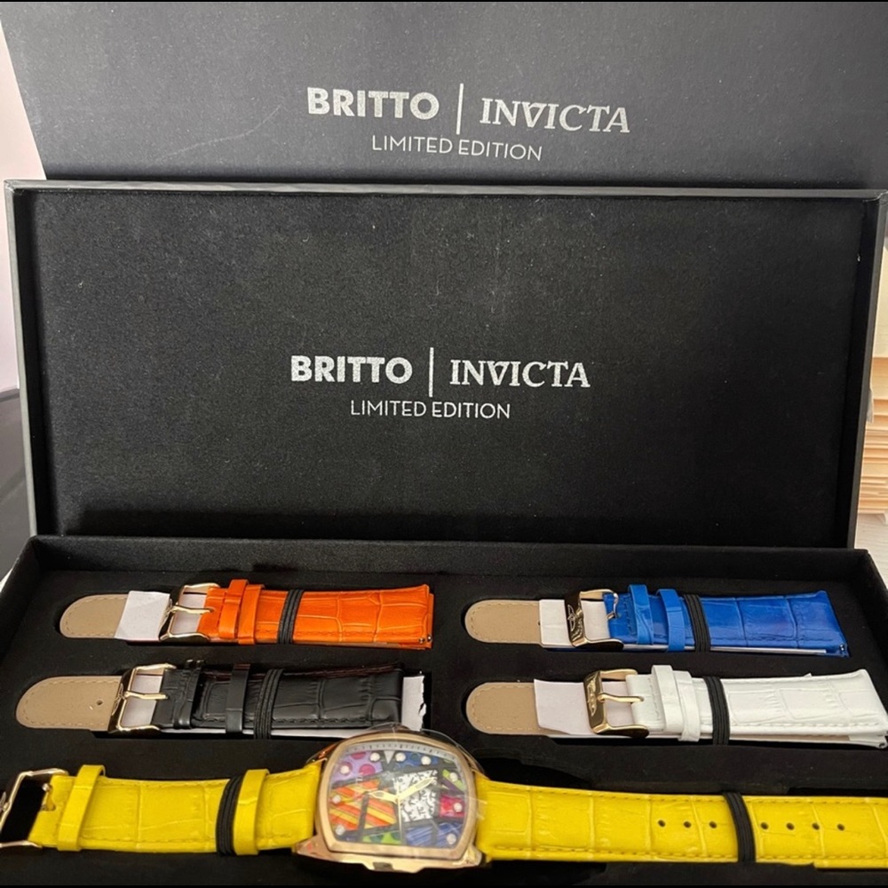 Invicta Britto mens baby lupah Ltd edition set.